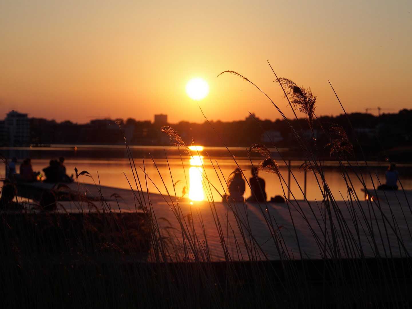 Sonnenuntergang am Phönix See III