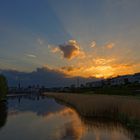 Sonnenuntergang am Phoenixsee