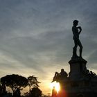 Sonnenuntergang am Piazzale Michelangelo