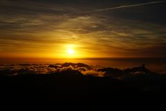 Sonnenuntergang am Pico de las Nieves