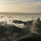 Sonnenuntergang am Pico de las Nieves