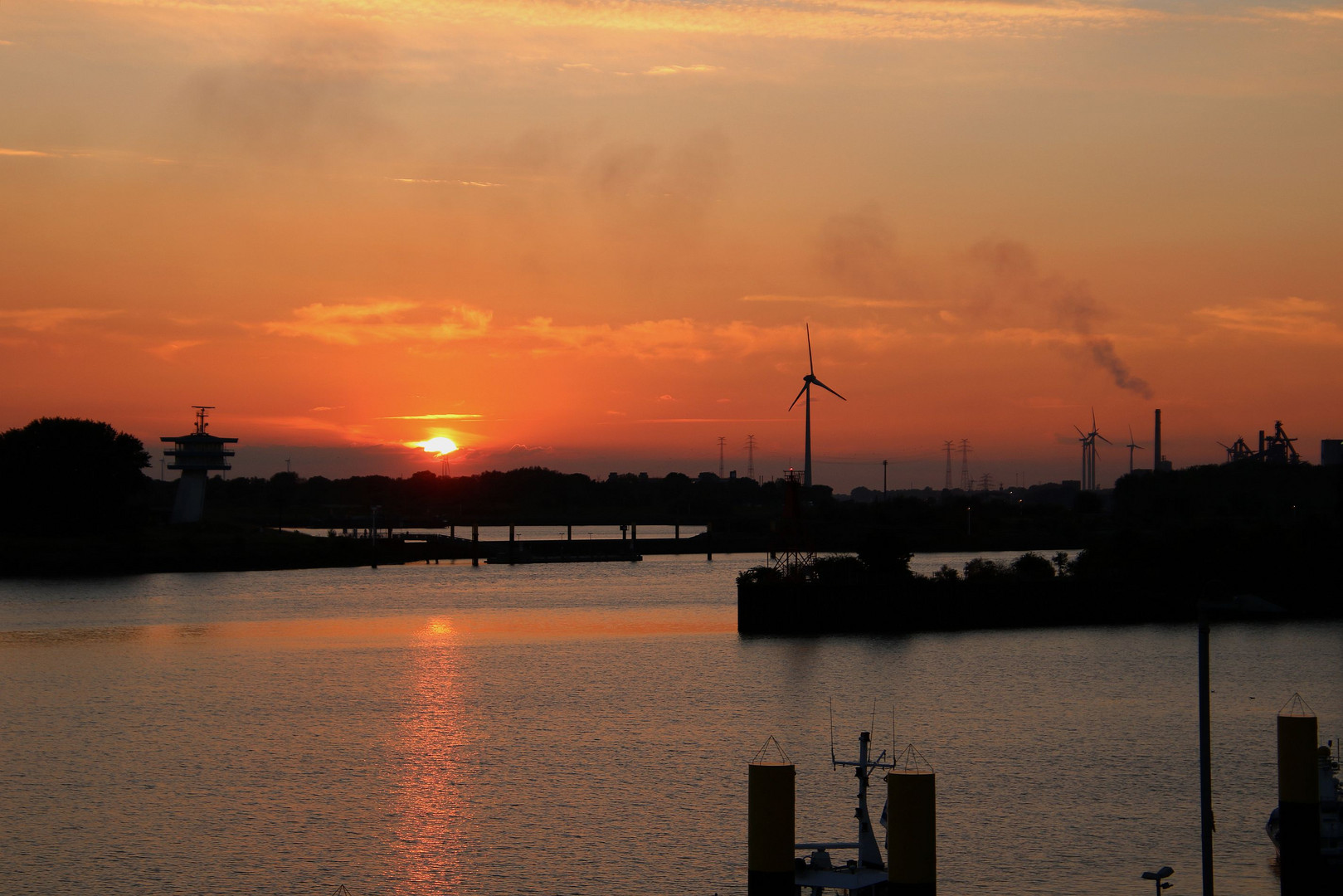 Sonnenuntergang am Pier 2