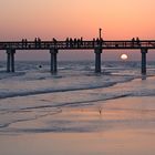 Sonnenuntergang am Pier von Fort Myers