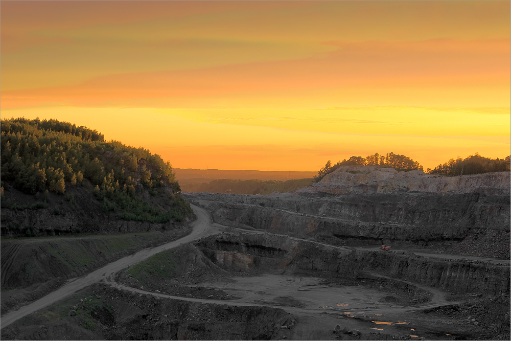 Sonnenuntergang am Piesberg