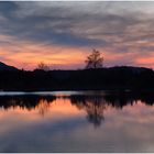 Sonnenuntergang am Pirkdorfer See (Kärnten)