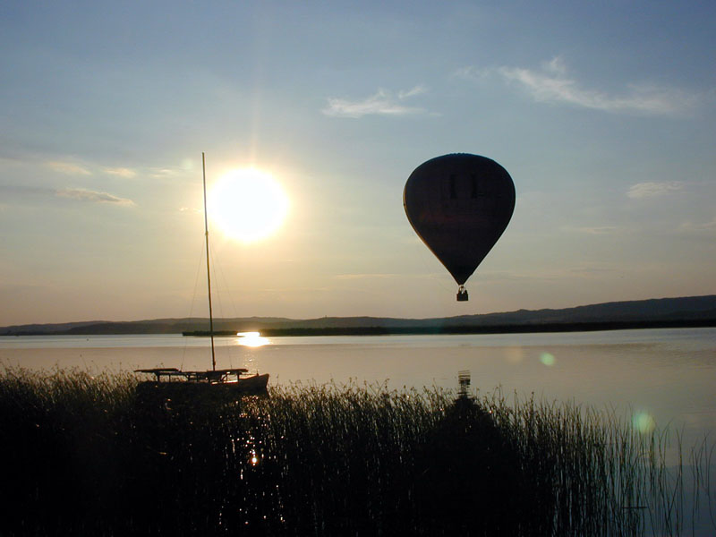 Sonnenuntergang am Plattensee