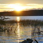 Sonnenuntergang am Plauer See