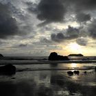 Sonnenuntergang am Playa Espadilla Norte