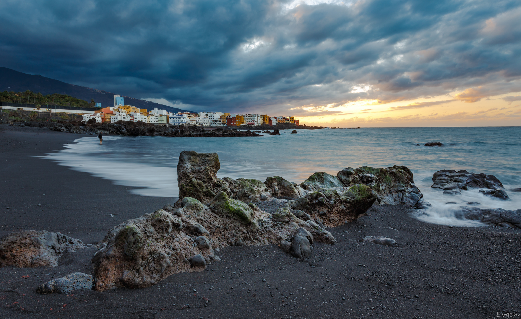 Sonnenuntergang am Playa Jardin