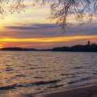 Sonnenuntergang am Plöne See