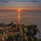 Sonnenuntergang am Pointe de Castel-ar-Roc'h, Bretagne