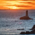 Sonnenuntergang am Pointe du Raz (2)