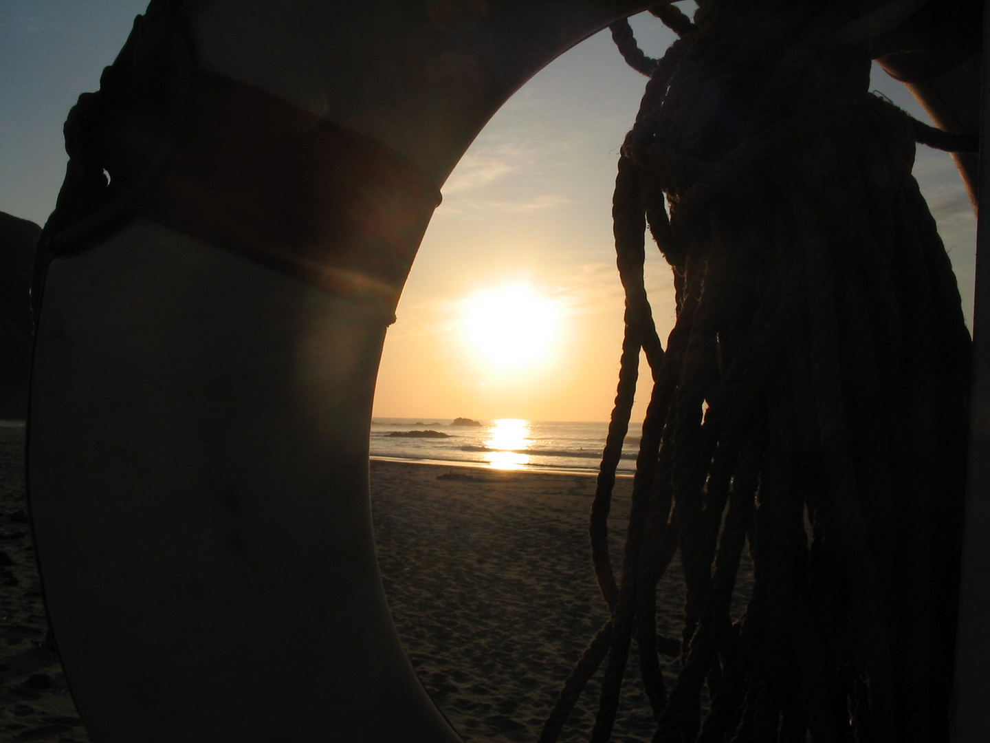 Sonnenuntergang am Praia Castelejo