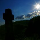 Sonnenuntergang am Prinzenkopfdenkmal Alf