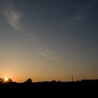 Sonnenuntergang am Quellberg