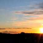 Sonnenuntergang am Rand von Berlin II