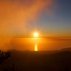 Sonnenuntergang am Rande der Cascada