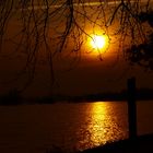 Sonnenuntergang am Rhein 2