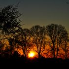 Sonnenuntergang am Rhein