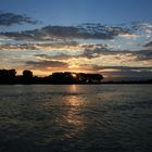 Sonnenuntergang am Rhein