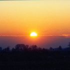 Sonnenuntergang am Rhein