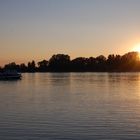 Sonnenuntergang am Rhein