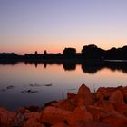 Sonnenuntergang am Rhein