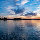 Sonnenuntergang am Rhein