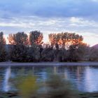 Sonnenuntergang am Rhein