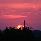 Sonnenuntergang am Rhein