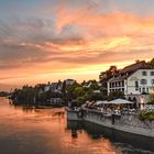 Sonnenuntergang am Rhein 