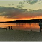 Sonnenuntergang am Rhein