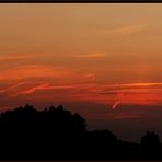 Sonnenuntergang am Rhein in Bislich II