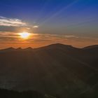 Sonnenuntergang am Riedberger Horn