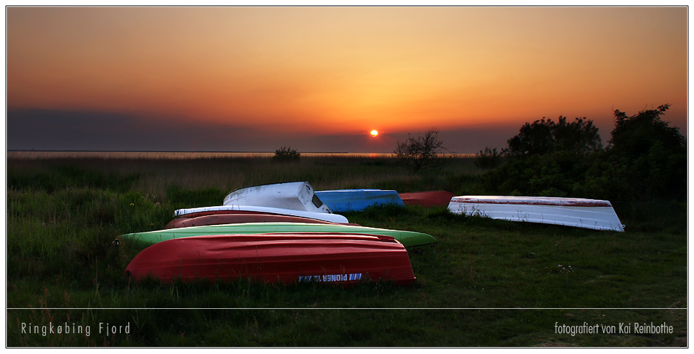 Sonnenuntergang am Ringkøbing Fjord #1