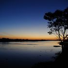 Sonnenuntergang am Rio Paraguay