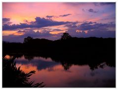 Sonnenuntergang am River Kwai