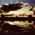 Sonnenuntergang am River Shannon