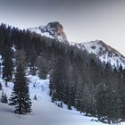 Sonnenuntergang am Roß- und Buchstein