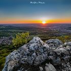 Sonnenuntergang am Roßfels