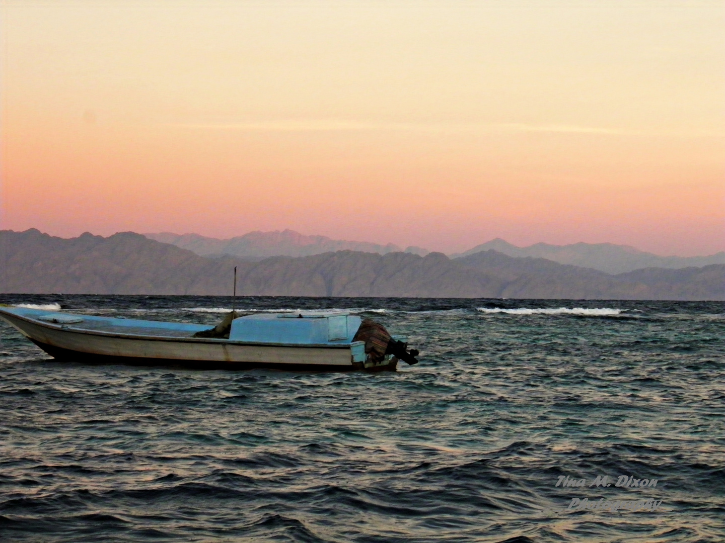 Sonnenuntergang am Roten Meer