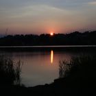 Sonnenuntergang am Rottachsee