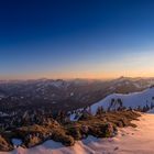 Sonnenuntergang am Rotwandhaus