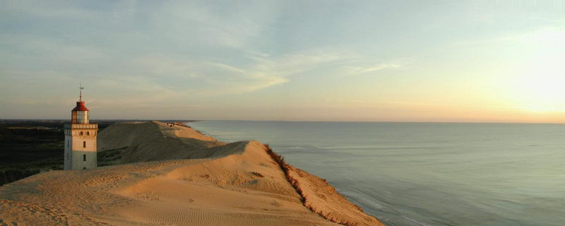 Sonnenuntergang am Rubjerg Knude