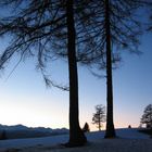 Sonnenuntergang am Salten oberhalb Bozen Jänner 2008 - 2