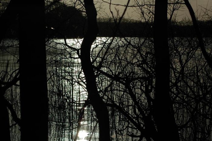 Sonnenuntergang am Sankelmarker See