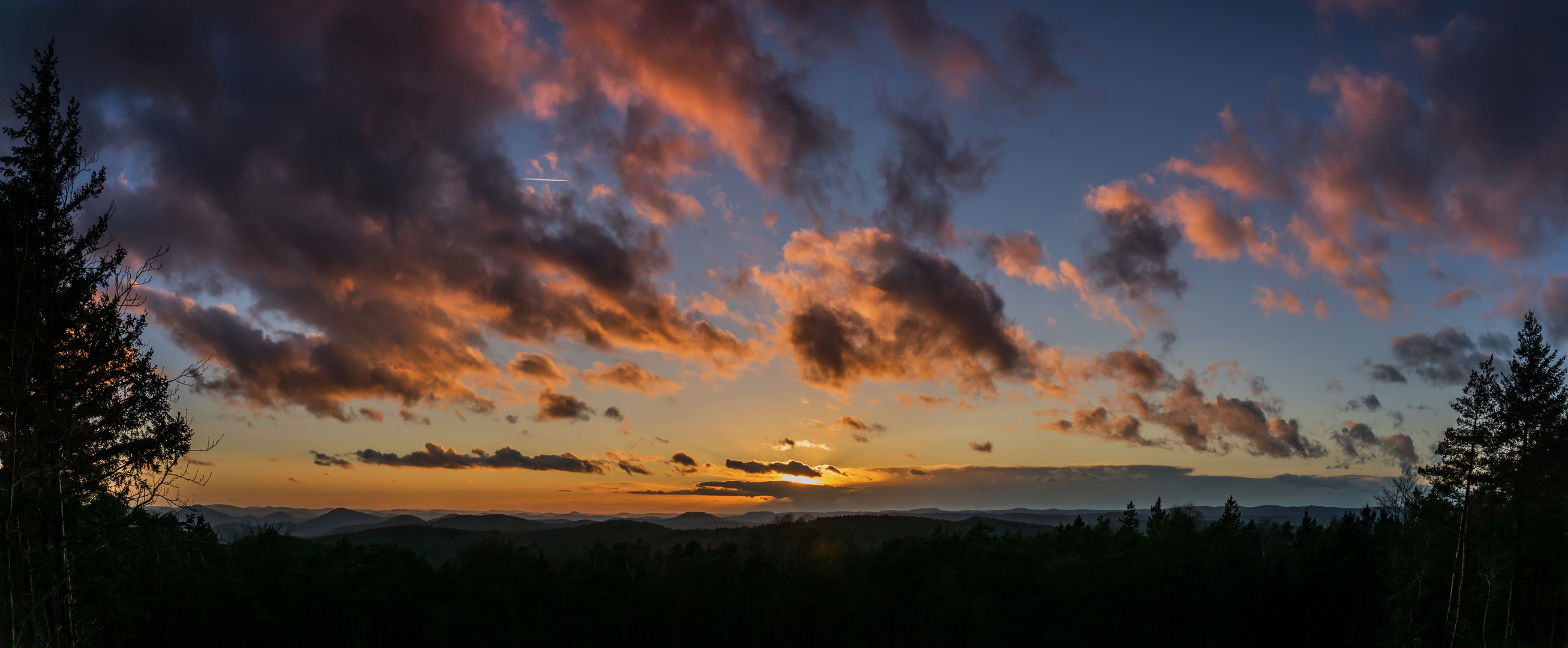 Sonnenuntergang am Schänzelturm