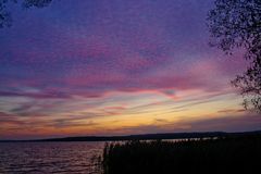 Sonnenuntergang am Scharmützelsee