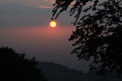 Sonnenuntergang am Schauinsland