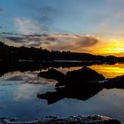 Sonnenuntergang am Schierensee